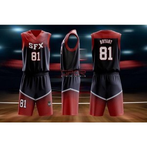 Dijital Baskı Erkek Basketbol Forma - 8